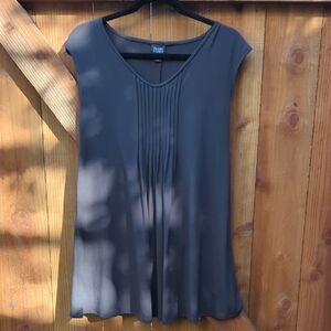 Dark Brown Eileen Fisher Tunic Dress